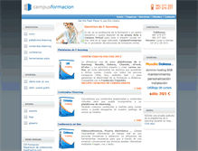 Tablet Screenshot of campusformacion.com